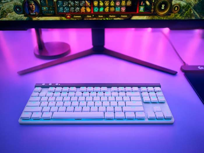 TNC Store Bàn Phím Cơ Logitech G515 Lightspeed White