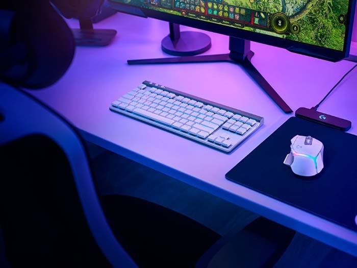 TNC Store Bàn Phím Cơ Logitech G515 Lightspeed White