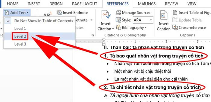 TNC Store Hướng Dẫn Cách Tạo Mục Lục Tự Động Trong Word