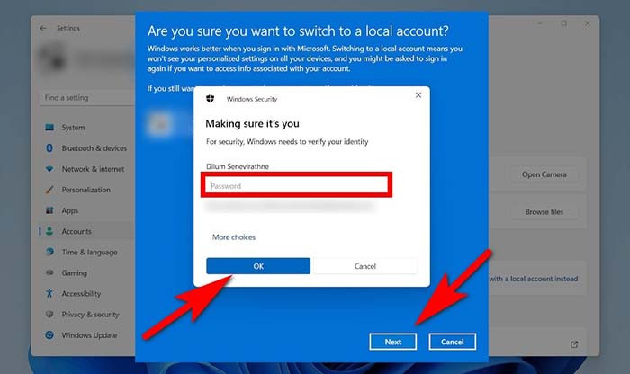 TNC Store Cách Thoát Tài Khoản Microsoft Trên Máy Tính Win 11