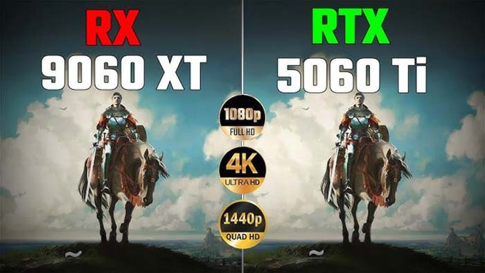 TNC Store RX 9060 XT vs RTX 5060 Ti So Sánh Hiệu Năng Thực Tế