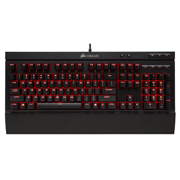 TNC Store Bàn Phím Cơ Corsair K68 BLK Red Led - MX Red