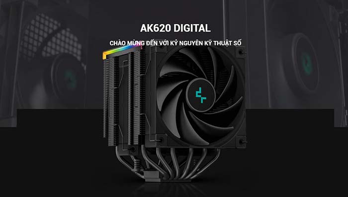 TNC Store Tản Nhiệt Khí CPU Deepcool AK620 DIGITAL