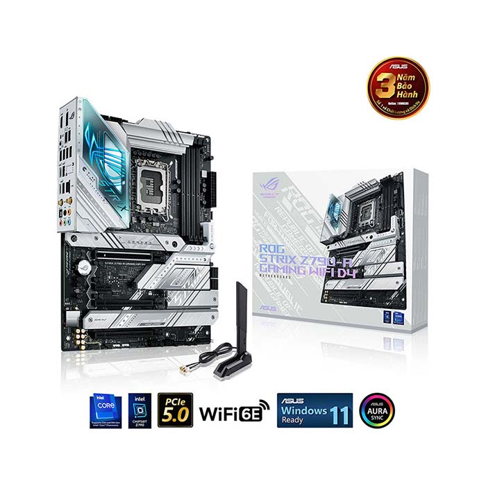 TNC Store Bo Mạch Chủ Asus ROG STRIX Z790-A GAMING WIFI D4