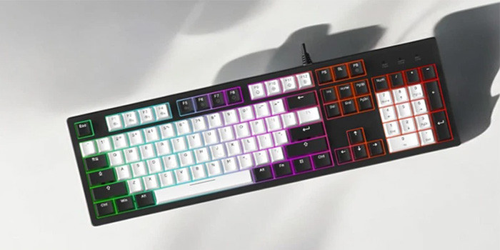 TNC Store Bàn Phím Cơ Gaming DAREU EK104 White Black