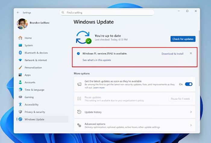 TNC Store Tổng Hợp Cách Nâng Cấp Hệ Điều Hành Windows 11 25H2