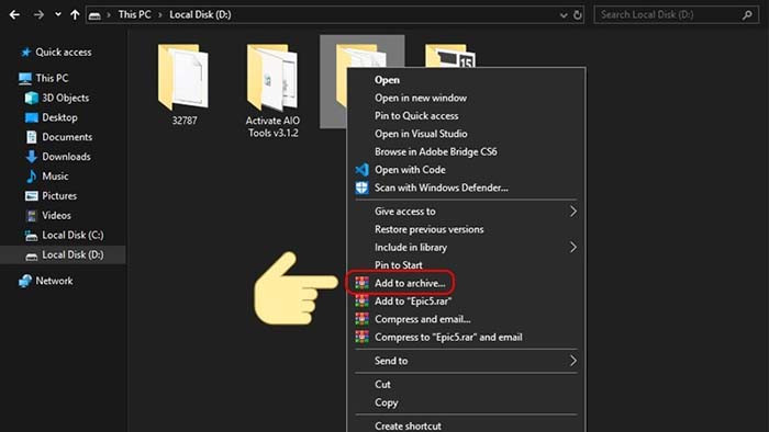 TNC Store Cách Nén File Giải Nén File Đơn Giản