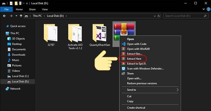 TNC Store Cách Nén File Giải Nén File Đơn Giản