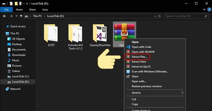 TNC Store Cách Nén File Giải Nén File Đơn Giản