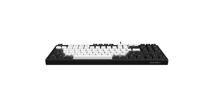 TNC Store Bàn Phím Cơ Gaming DAREU EK87 v2 PBT White Black