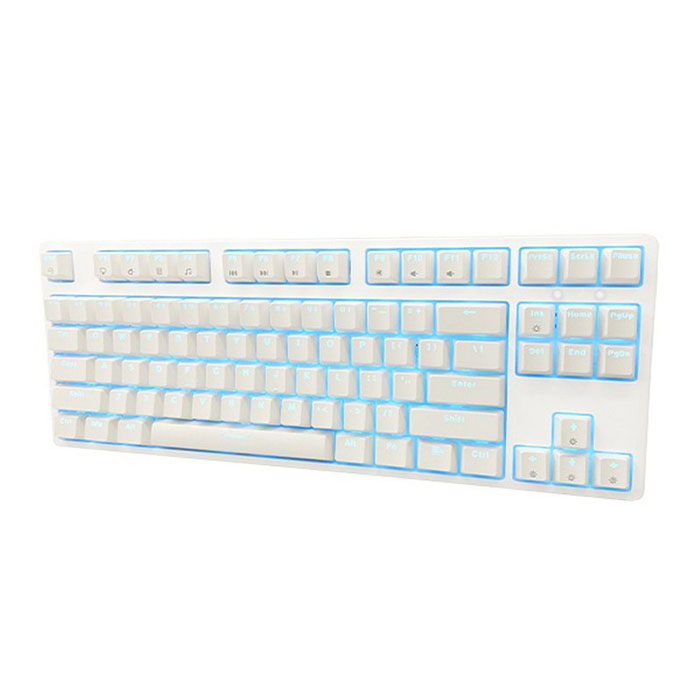 TNC Store Bàn phím cơ E-DRA EK387L White Blue Switch