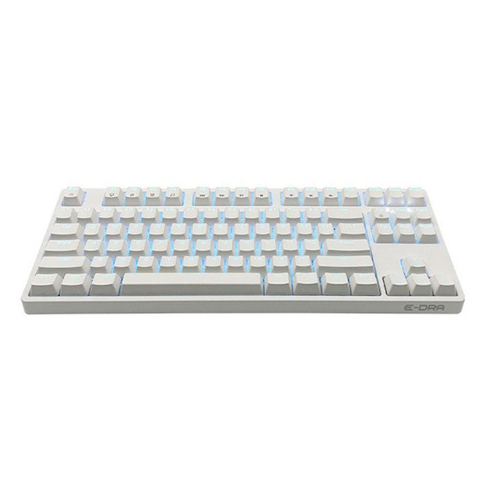 TNC Store Bàn phím cơ E-DRA EK387L White Blue Switch