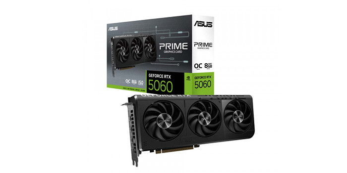 TNC Store Card Màn Hình ASUS PRIME GeForce RTX 5060 8GB GDDR7 OC Edition