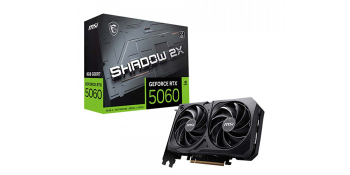 TNC Store Card Màn Hình MSI GeForce RTX 5060 8G SHADOW 2X OC (G5060-8S2C)