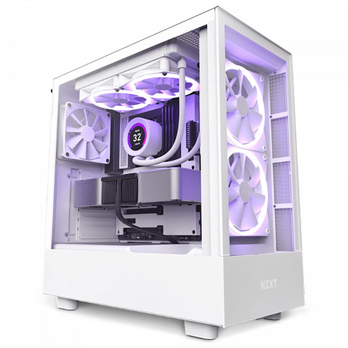 TNC Store Vỏ Case NZXT H5 Flow White