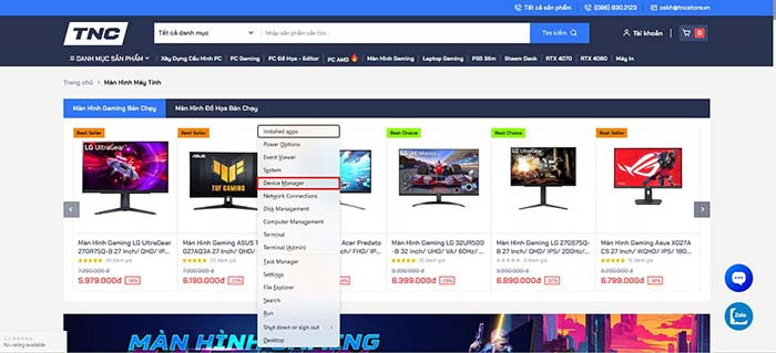 TNC Store Cách Chỉnh Kích Thước Biểu Tượng Trên Màn Hình Máy Tính Bị Phóng To