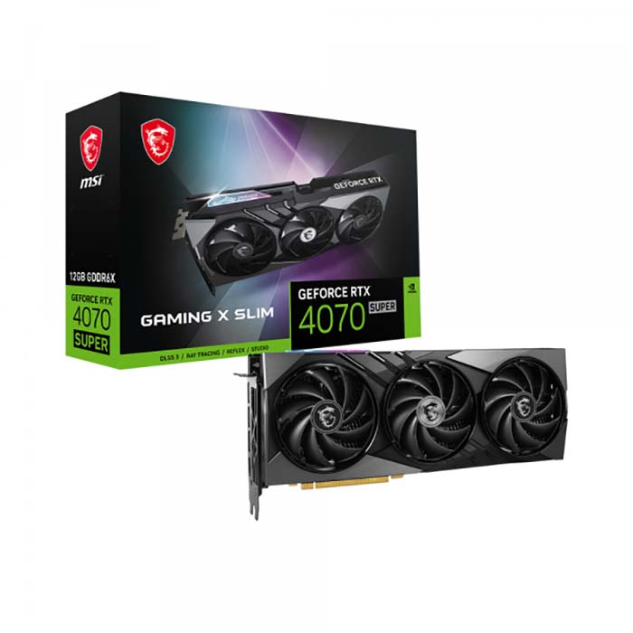 TNC Store Card Màn Hình MSI GeForce RTX 4070 SUPER 12G GAMING X SLIM