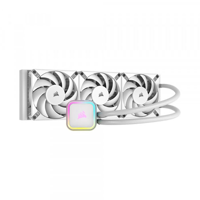 TNC Store Tản Nhiệt Nước Corsair H150i RGB Elite White