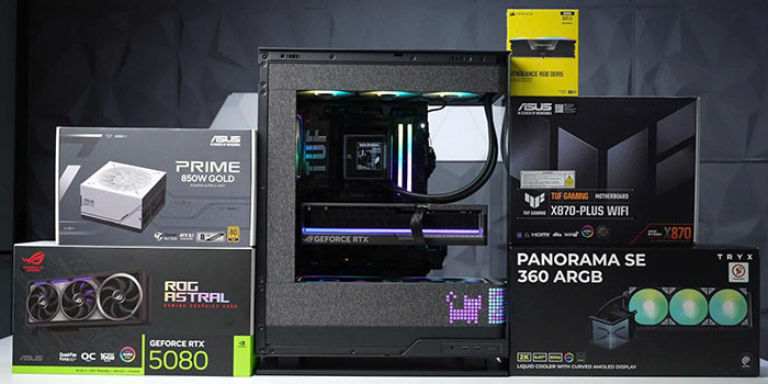TNC Store PC Gaming 100 Triệu Chiến Valorant Khủng Cùng Ryzen 7 9850X3D & RTX 5080