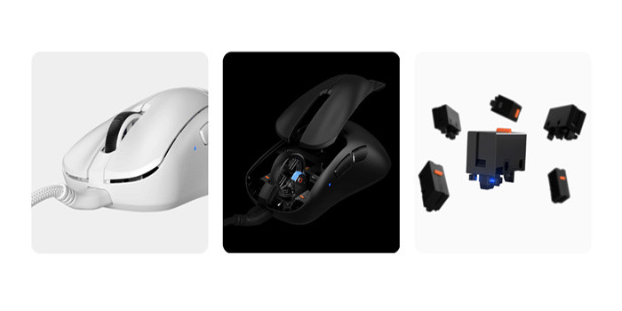 TNC Store Chuột Pulsar Có Dây Xlite Wired Medium White