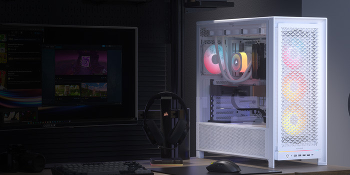 TNC Store Vỏ Case Corsair FRAME 5000D RS ARGB White