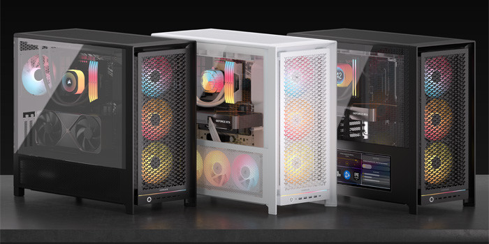 TNC Store Vỏ Case Corsair FRAME 5000D RS ARGB White