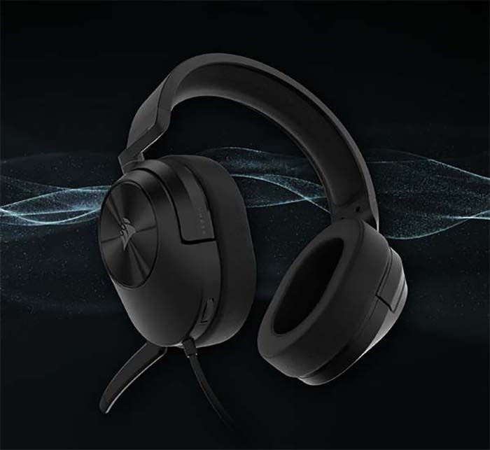 TNC Store Tai nghe Corsair HS55 Surround Carbon