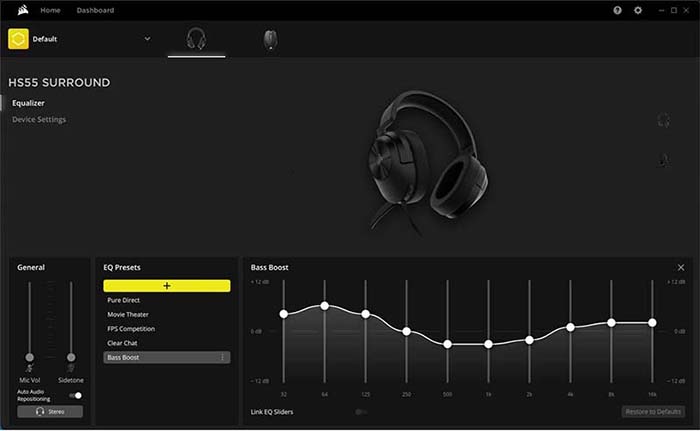 TNC Store Tai nghe Corsair HS55 Surround Carbon