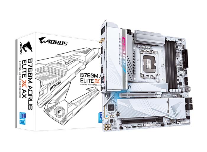 Mainboard Gigabyte B760M Aorus Elite X AX DDR5