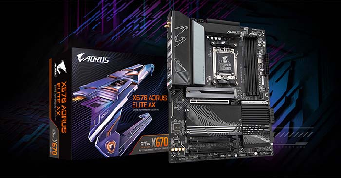 TNC Store Bo Mạch Chủ Gigabyte X670 AORUS ELITE AX (rev. 1.0)