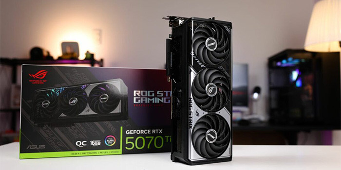 TNC Store Card Màn Hình Asus ROG Strix GeForce RTX 5070 Ti 16GB GDDR7 OC Edition