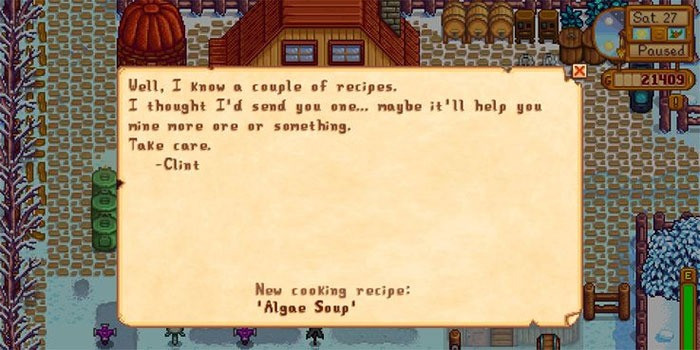 TNC Store Hướng Dẫn Mở Khóa Tất Cả Công Thức Nấu Ăn Trong Stardew Valley