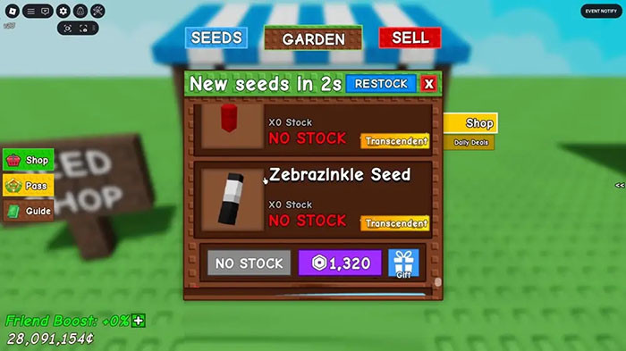 TNC Store Cách Lấy Hạt Giống Zebrazinkle Grow a Garden