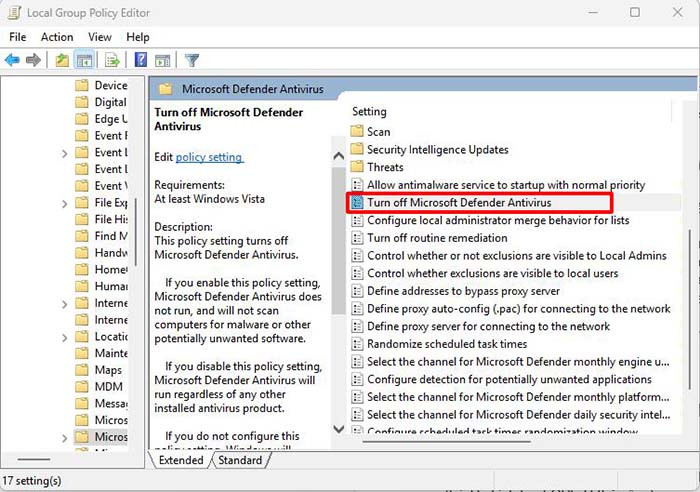 TNC Store Cách Tắt Windows Defender Trên Windows 11 Vĩnh Viễn