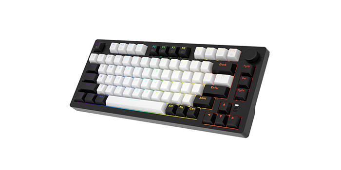 TNC Store Bàn Phím Cơ Gaming DAREU EK75 White x Black