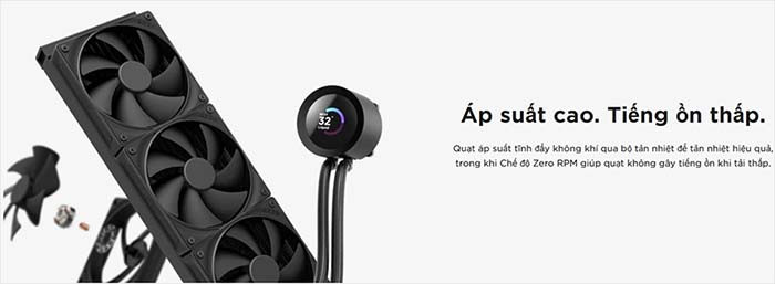 TNC Store Tản Nhiệt Nước NZXT Kraken Plus 240 V2 Black (RL-KN240-B2)