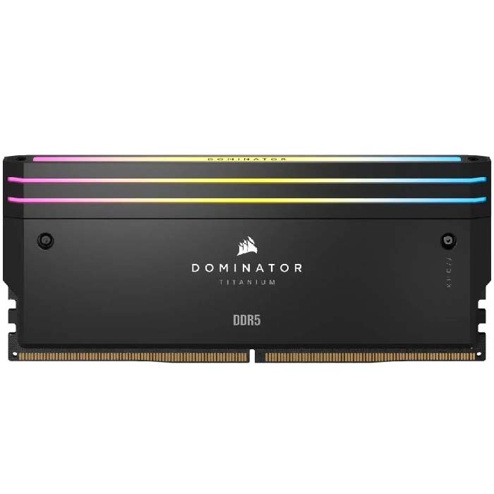 TNC Store RAM Corsair Dominator Titanium RGB 48GB (24GBx2) DDR5 Bus 7000MHz (CMP48GX5M2B7000C36)