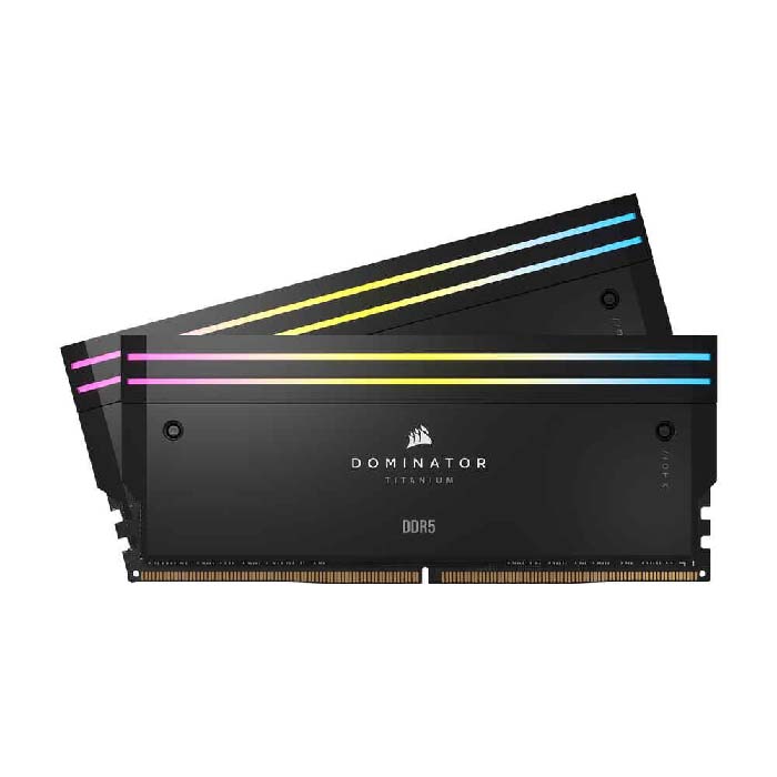 TNC Store RAM Corsair Dominator Titanium RGB 48GB (24GBx2) DDR5 Bus 7000MHz (CMP48GX5M2B7000C36)