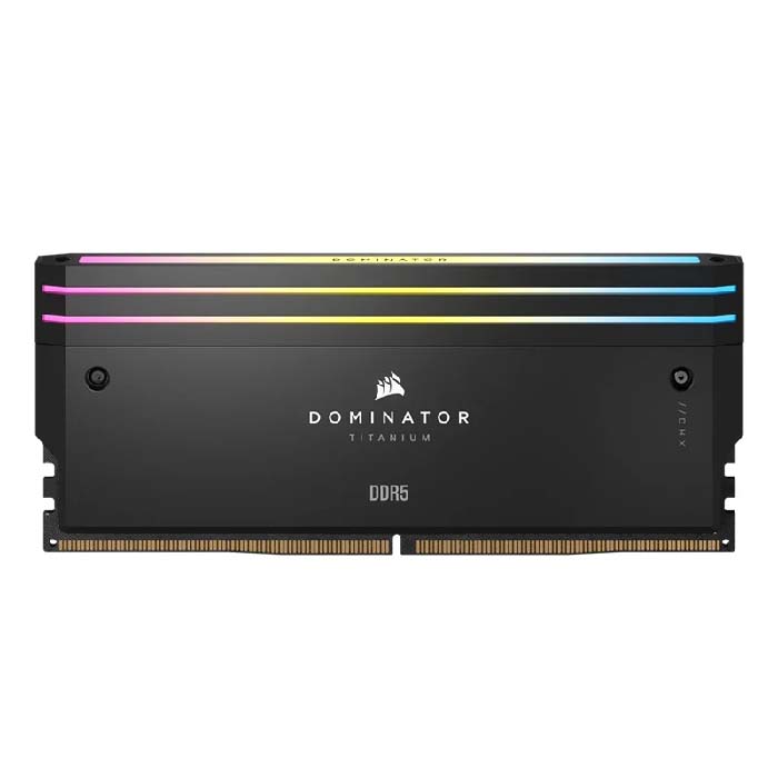 TNC Store RAM Corsair Dominator Titanium RGB 48GB (24GBx2) DDR5 Bus 7200MHz (CMP48GX5M2X7200C36)