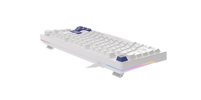 TNC Store Bàn Phím Cơ Gaming DAREU EK75 PRO AL White Blue - Cloud Switch