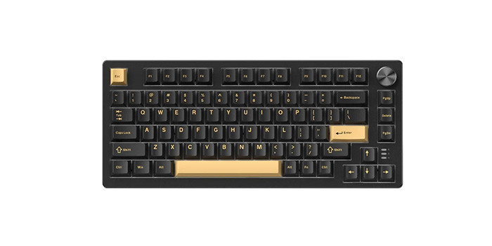 TNC Store Bàn Phím Cơ Gaming DAREU EK75 Pro Black-Golden, Cloud Switch