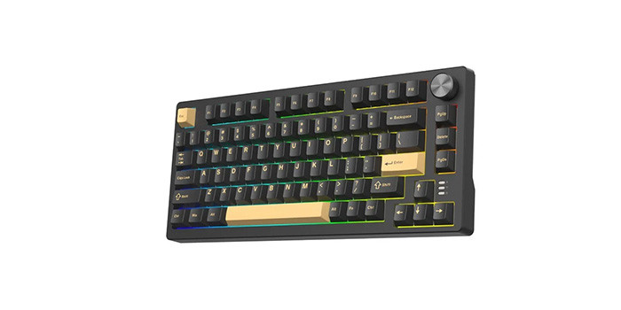 TNC Store Bàn Phím Cơ Gaming DAREU EK75 Pro Black-Golden, Cloud Switch