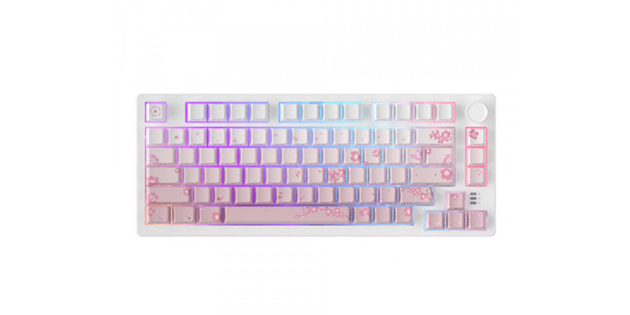 TNC Store Bàn phím cơ Gaming DAREU EK75 PRO Sakura Pink