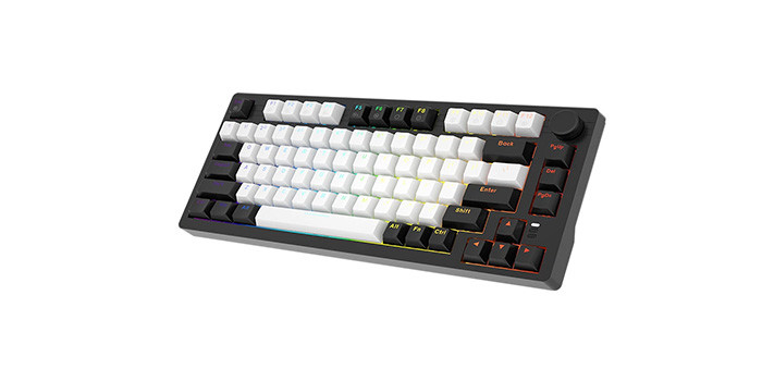 TNC Store Bàn Phím Cơ Gaming DAREU EK75 White x Black