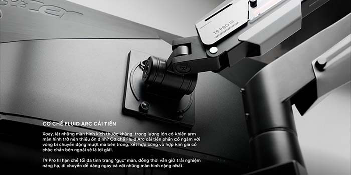 TNC Store Giá Đỡ Màn Hình HyperWork T9 Pro III (HPW-PMA01-BLK)