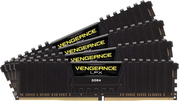 TNC Store RAM Corsair Vengeance LPX 32GB Black