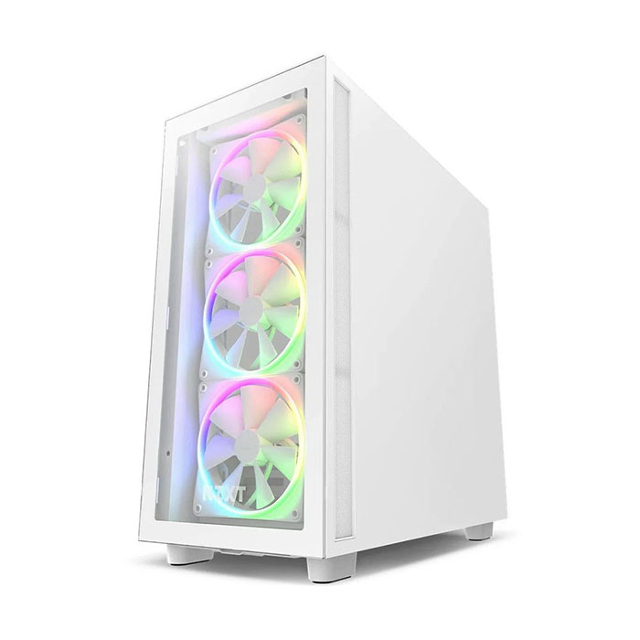 TNC Store Vỏ Case NZXT H7 Elite RGB White