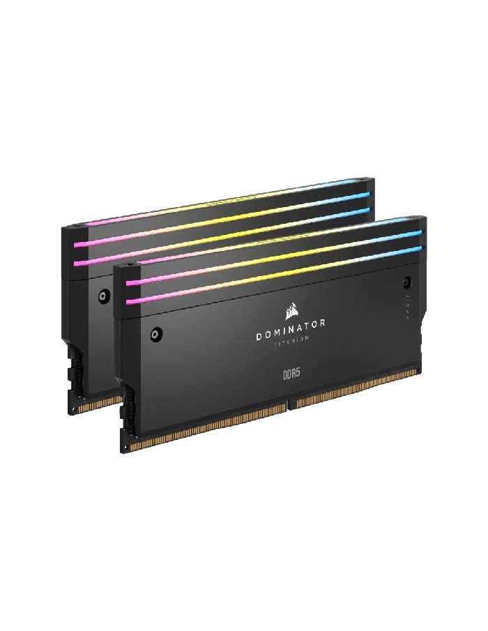 TNC Store RAM Corsair Dominator Titanium RGB 64GB (32GBx2) DDR5 Bus 6000MHz (CMP64GX5M2B6000C30)