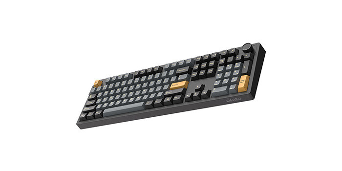 TNC Store Bàn Phím Cơ Gaming DAREU EK106 PRO Black Golden