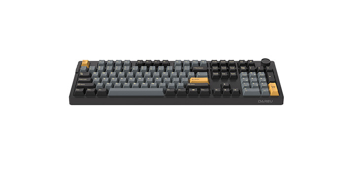 TNC Store Bàn Phím Cơ Gaming DAREU EK106 PRO Black Golden